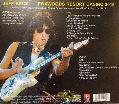 JEFF BECK / Foxwoods Resort Casino 2016 (2CDR)
