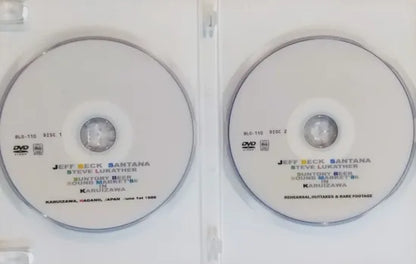 JEFF BECK + Santana + S.Lukather / SUNTORY BEER SOUND MARKET '86 PRO-SHOT (2DVDR)