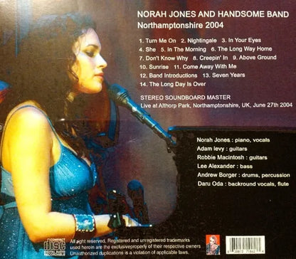 NORAH JONES & HANDSOME BAN / Northamptonshire 2004 (1CDR)