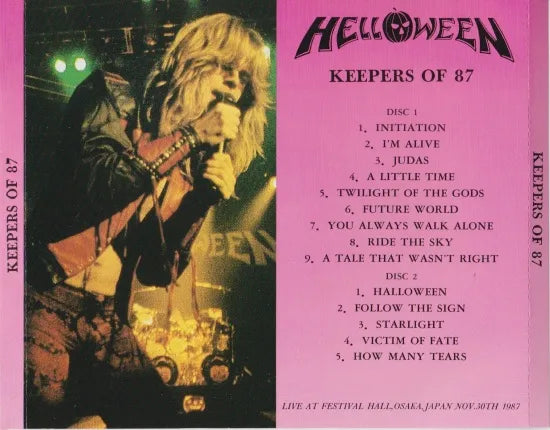 HELLOWEEN / KEEPERS OF 87 (2CDR)