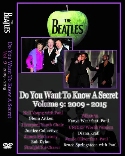 THE BEATLES / DO YOU WANT TO KNOW A SECRET Vol.9 2009 -2015 (1DVDR)