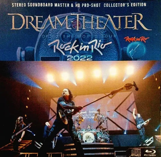 Dream Theater / Rock In Rion Brazil 2022 HD Pro-shot (1CDR+BlurayR Stereo SBD)