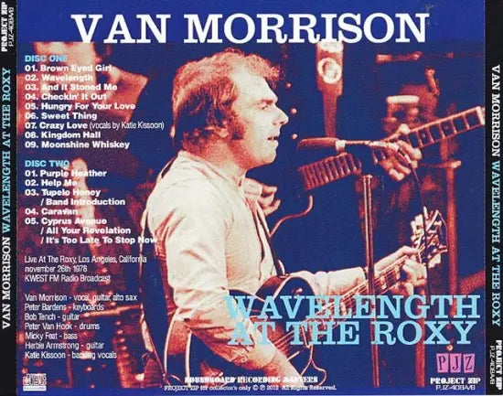 VAN MORRISON / WAVELENGTH AT THE ROXY (2CDR)