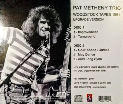 PAT METHENY TRIO / WOODSTOCK TAPES 1981 UPGRADE VERSION STEREO SOUNDBOARD (2CDR)