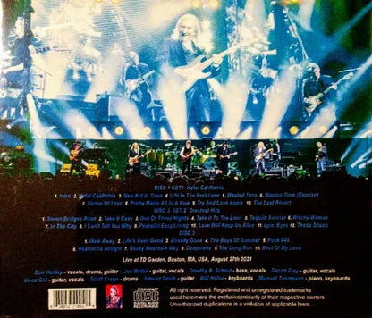 EAGLES / BOSTON 2021 1ST NIGHT (3CDR)