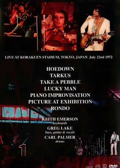 EMERSON LAKE & PALMER / LIVE IN JAPAN 1972 (1DVDR)