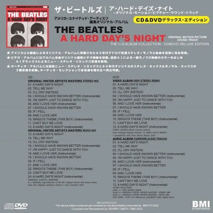 THE BEATLES / A HARD DAY'S NIGHT THE U.S.ALBUM COLLECTION (1CD+1DVD)