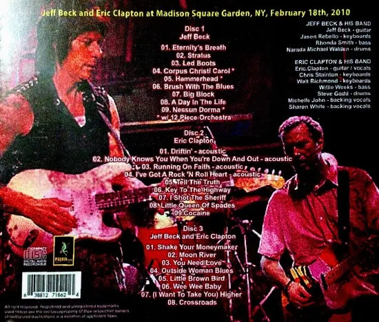 Jeff Beck & Eric Clapton / JOINT TOGETTHER (3CDR)