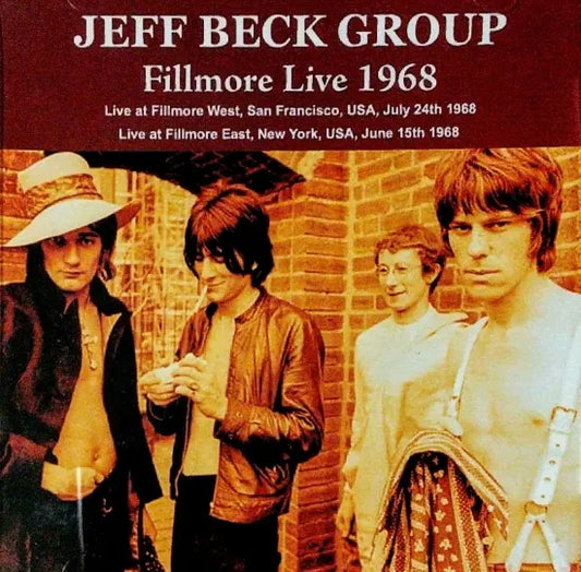 JEFF BECK GROUP / Fillmore Live 1968 SOUNDBOARD (1CDR)