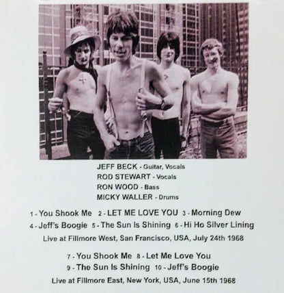 JEFF BECK GROUP / Fillmore Live 1968 SOUNDBOARD (1CDR)