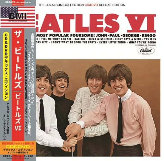 THE BEATLES / BEATLES VI THE U.S.ALBUM COLLECTION (1CD+1DVD)