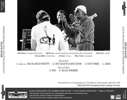 MILES DAVIS / CONCERT IN DEN HAAG 1982 2024 UPGRADE VERSION (1CDR)
