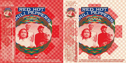 Red Hot Chili Peppers / Japan Tour 2023 TOKYO + OSAKA Definitive Edition 2 Set 4CD