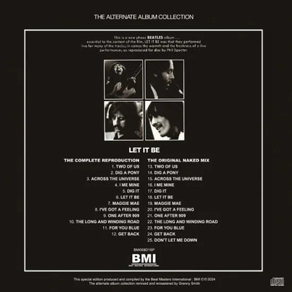 THE BEATLES / LET IT BE THE ALTERNATE ALBUM COLLECTION (3CD)