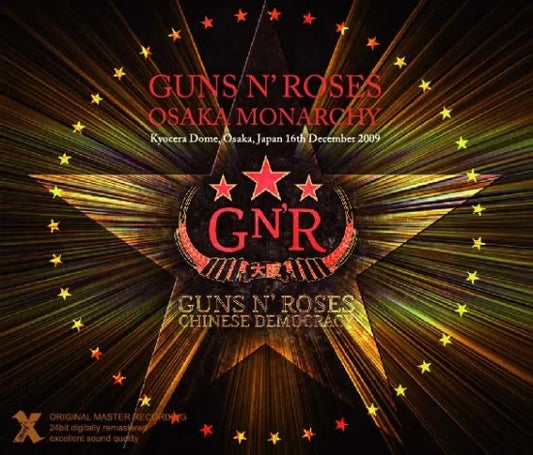 GUNS N’ ROSES / Osaka Monarchy Live in Osaka 2009 (3CDR)