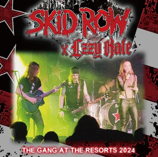 SKID ROW + LZZY HALE / THE GANG AT THE RESORTS (1CDR+DVDR)