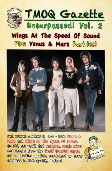 PAUL McCARTNEY AND WINGS / Wings At The Speed Of Sound Plus Venus & Mars Rarities! (2CD HMC-BOOKLET)