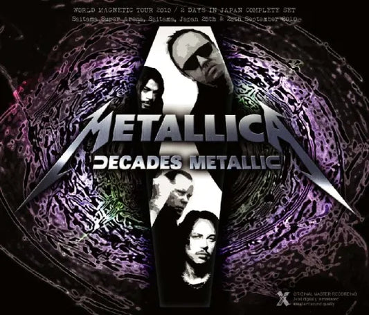 METALLICA / DECADES METALLIC Live in Japan 2010 Complete (4CDR)