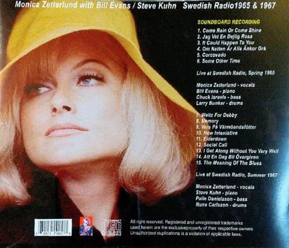 Monica Zetterlund with Bill Evans / Steve Kuhn / Swedish Radio1965 & 1967 SOUNDBOARD (1CDR)
