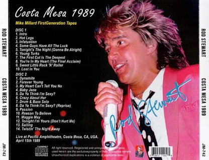 ROD STEWART / COSTA MESA 1989 (2CDR)