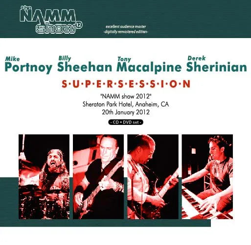 Mike Portnoy, Billy Sheehan, Tony Macalpine & Derek Sherinian / SUPERSESSION (1CDR+1DVDR)