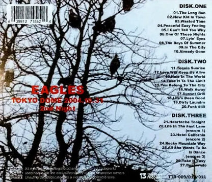 EAGLES / 2004.10.31.Tokyo 2nd NIght (3CDR)
