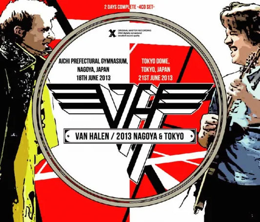 VAN HALEN / 2013 Nagoya & Tokyo Final Japan Tour 2013 (4CDR)