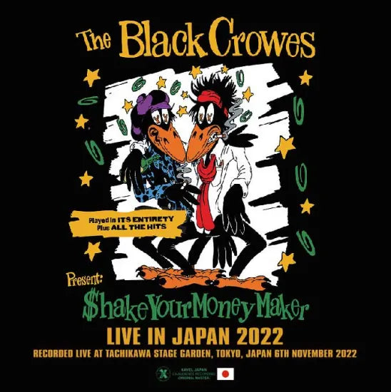 The Black Crowes / Live in Japan 2022 XAVEL ORIGINAL AUDIENCE MASTER (2CDR)