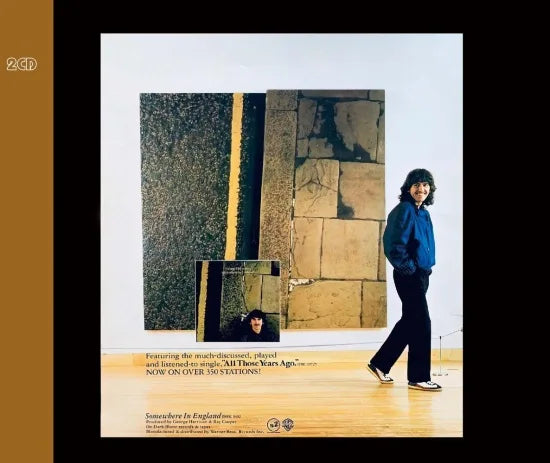 GEORGE HARRISON / SOMEWHERE IN ENGLAND AI - AUDIO COMPANION (2CD)