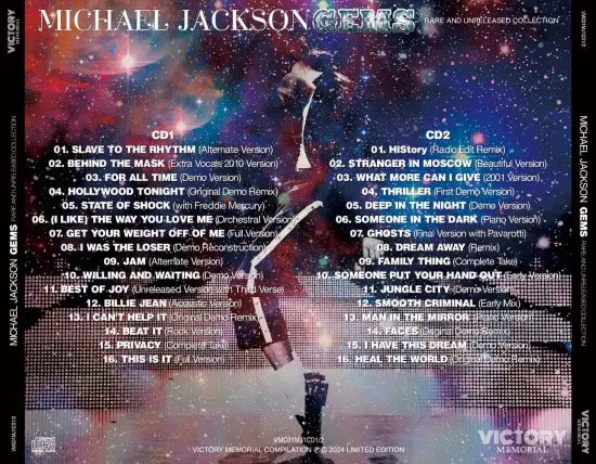 MICHAEL JACKSON / GEMS RARE AND UNRELEASED COLLECTION（2CD)