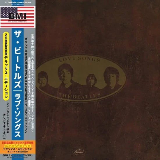 THE BEATLES / LOVE SONGS THE U.S.ALBUM COLLECTION (2CD+1DVD)