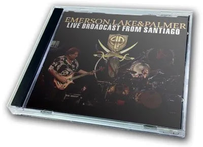 EMERSON LAKE & PALMER / LIVE BROADCAST FROM SANTIAGO Soundboard (2CDR)