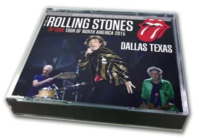 THE ROLLING STONES / ZIP CODE TOUR OF NORTH AMERICA 2015 DALLAS TEXAS (2CDR+1DVDR)