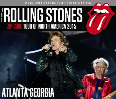 THE ROLLING STONES / ZIP CODE TOUR OF NORTH AMERICA 2015 ATLANTA GEORGIA (2CDR+1DVDR)