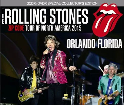 THE ROLLING STONES / ZIP CODE TOUR OF NORTH AMERICA 2015 ORLANDO FLORIDA (2CDR+1DVDR)