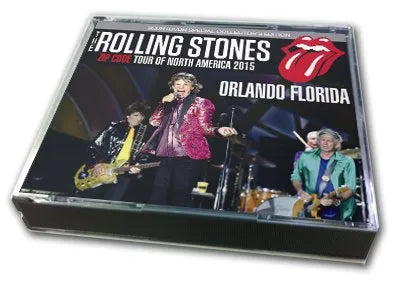 THE ROLLING STONES / ZIP CODE TOUR OF NORTH AMERICA 2015 ORLANDO FLORIDA (2CDR+1DVDR)