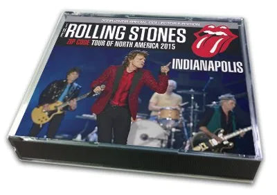 THE ROLLING STONES / ZIP CODE TOUR OF NORTH AMERICA 2015 INDIANAPOLIS (2CDR+1DVDR)