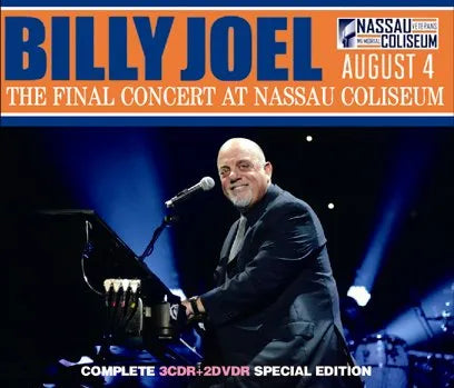 BILLY JOEL / THE FINAL CONCERT AT NASSAU COLISEUM (3CDR+2DVDR)
