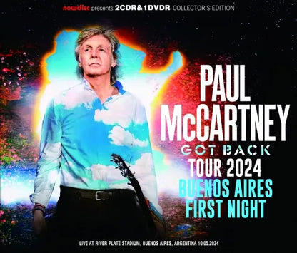 PAUL McCARTNEY / GOT BACK TOUR 2024  BUENOS AIRES  FIRST NIGHT (2CDR+1DVDR)