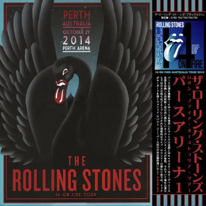 The Rolling Stones / Perth Arena 2 Days Complete Black Swan & Windsurfer (8CD with Bonus CD)