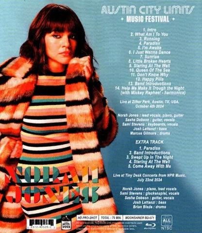 NORAH JOENS / Austin City Limits Music Festival 2024 HD PRO SHOT (1BDR)