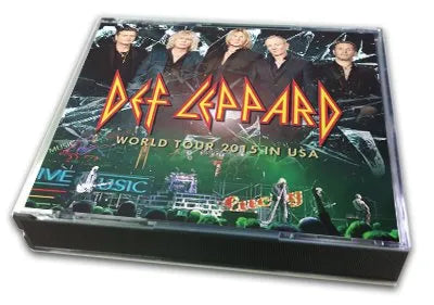 DEF LEPPARD / WORLD TOUR 2015 IN USA (2CDR+1BDR)