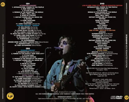 JOHN LENNON / DEFINITIVE ONE TO ONE CONCERTS NEW REMASTER EDITION (2CD+1DVD)