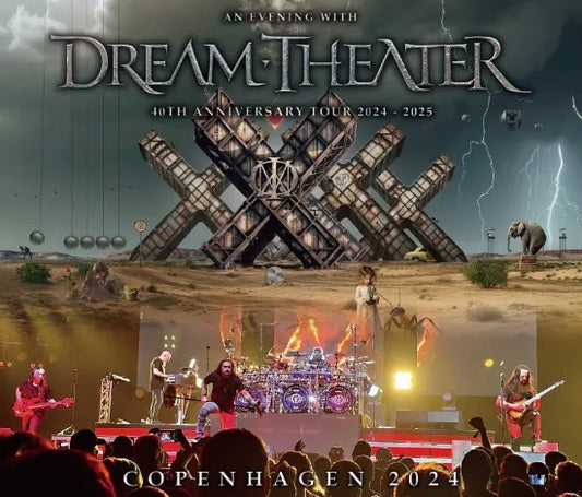 DREAM THEATER / COPENHAGEN 2024 40TH ANNIVESARY TOUR 2024-2025 (3CDR)