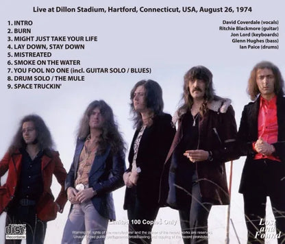 DEEP PURPLE / HARTFORD 1974 (1CDR)