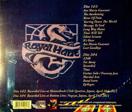 ROYAL HUNT / Return to Paradox (4CDR)