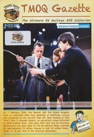 THE BEATLES / THE ULTIMATE ED SULLIVAN DVD COLLECTION (2DVD HMC-BOOKLET)
