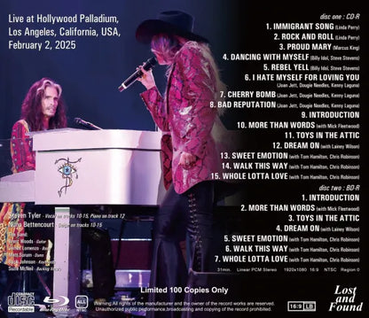 STEVEN TYLER & FRIENDS / JAM FOR JANIE 2025 (1CDR+1BDR)