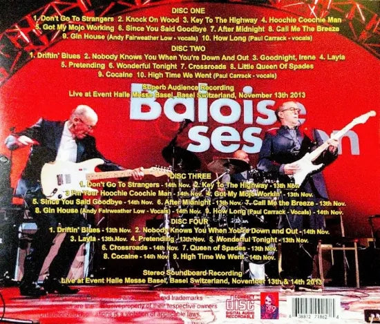 Eric Clapton / Baloise session2013 (4CDR)