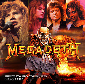 MEGADETH / SHIBUYA 1987 2ND NIGHT (1CDR)
